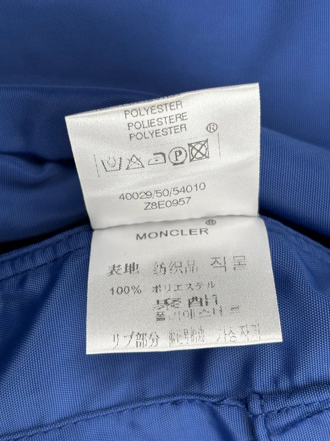Moncler Blue Light Windbreaker Jacket QrstwqE 13