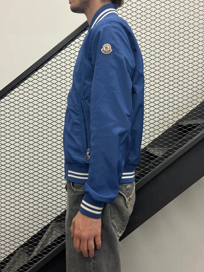 Moncler Blue Light Windbreaker Jacket QrstwqE 2