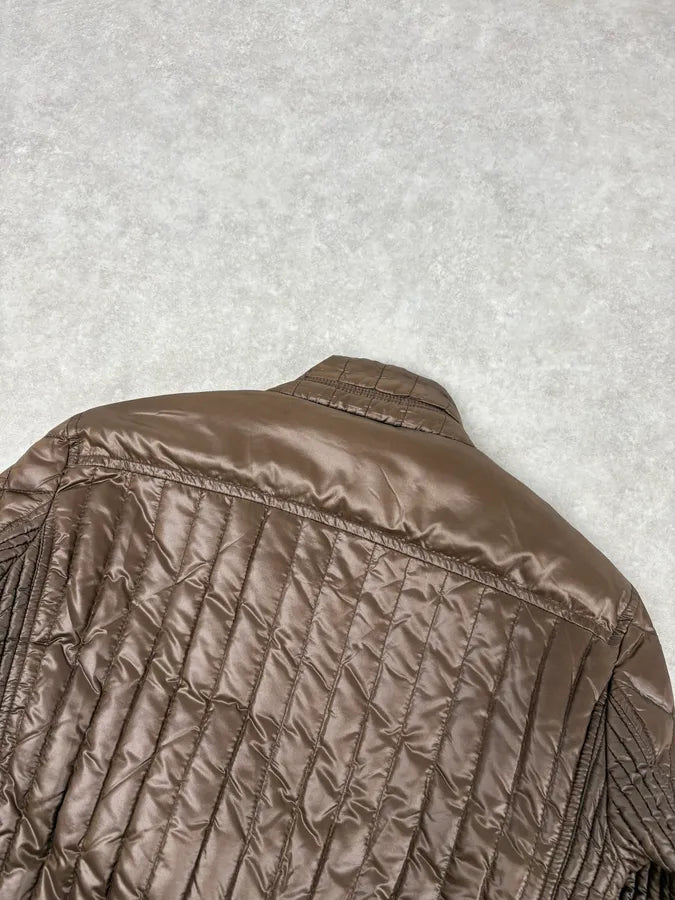 Moncler Brown Quilted Puffer Jacket TvXAlVM 6