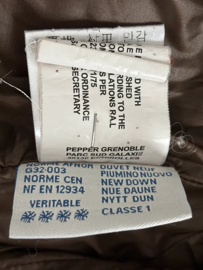 Moncler Brown Quilted Puffer Jacket TvXAlVM 8