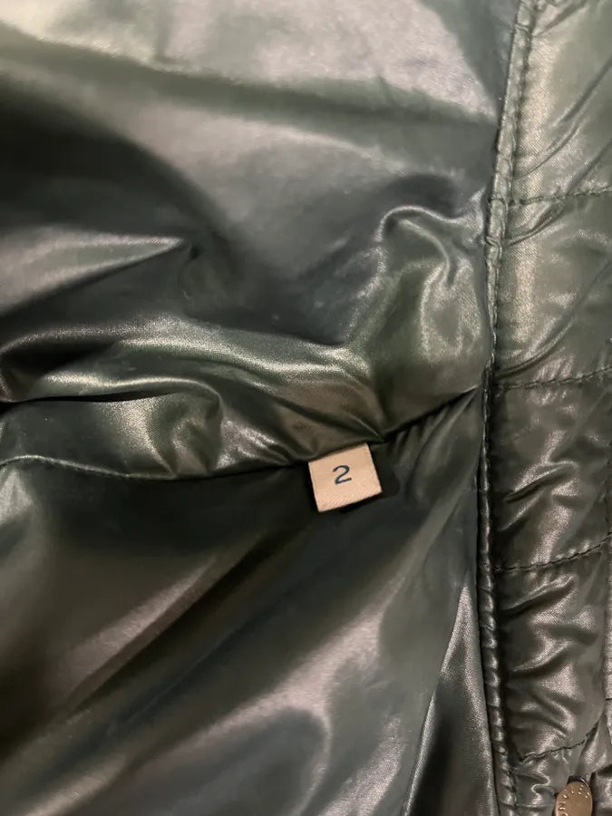 Moncler Green Padded Puffer Biker Jacket hnccvxP 10