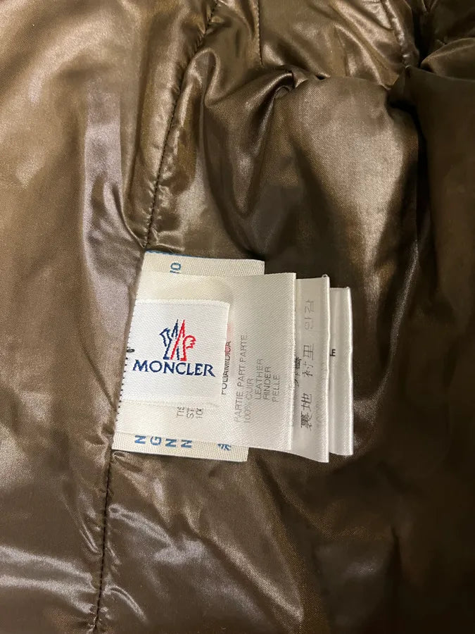 Moncler Green Padded Puffer Biker Jacket hnccvxP 11