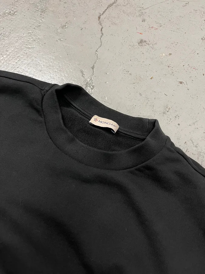 Moncler Kangaroo Pocket Zip Black Sweater uTrVneA 4