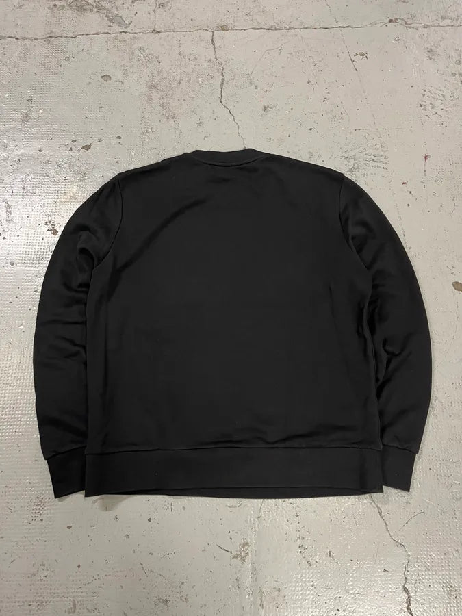 Moncler Kangaroo Pocket Zip Black Sweater uTrVneA 7