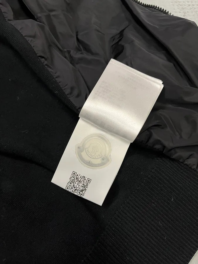 Moncler Light Hybrid French Windbreaker Black Jacket UiJRIWe 13