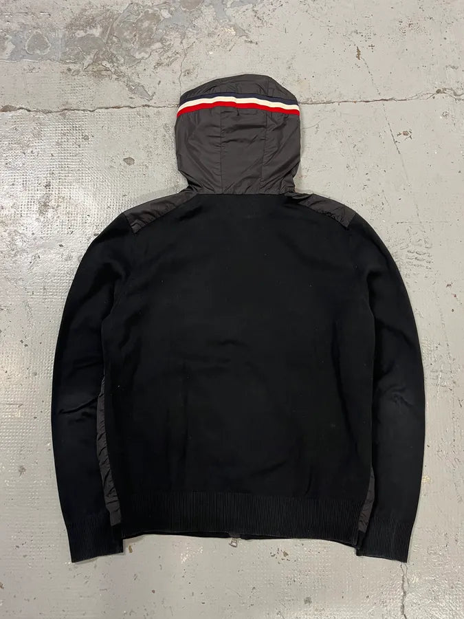 Moncler Light Hybrid French Windbreaker Black Jacket UiJRIWe 7