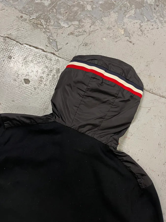 Moncler Light Hybrid French Windbreaker Black Jacket UiJRIWe 8