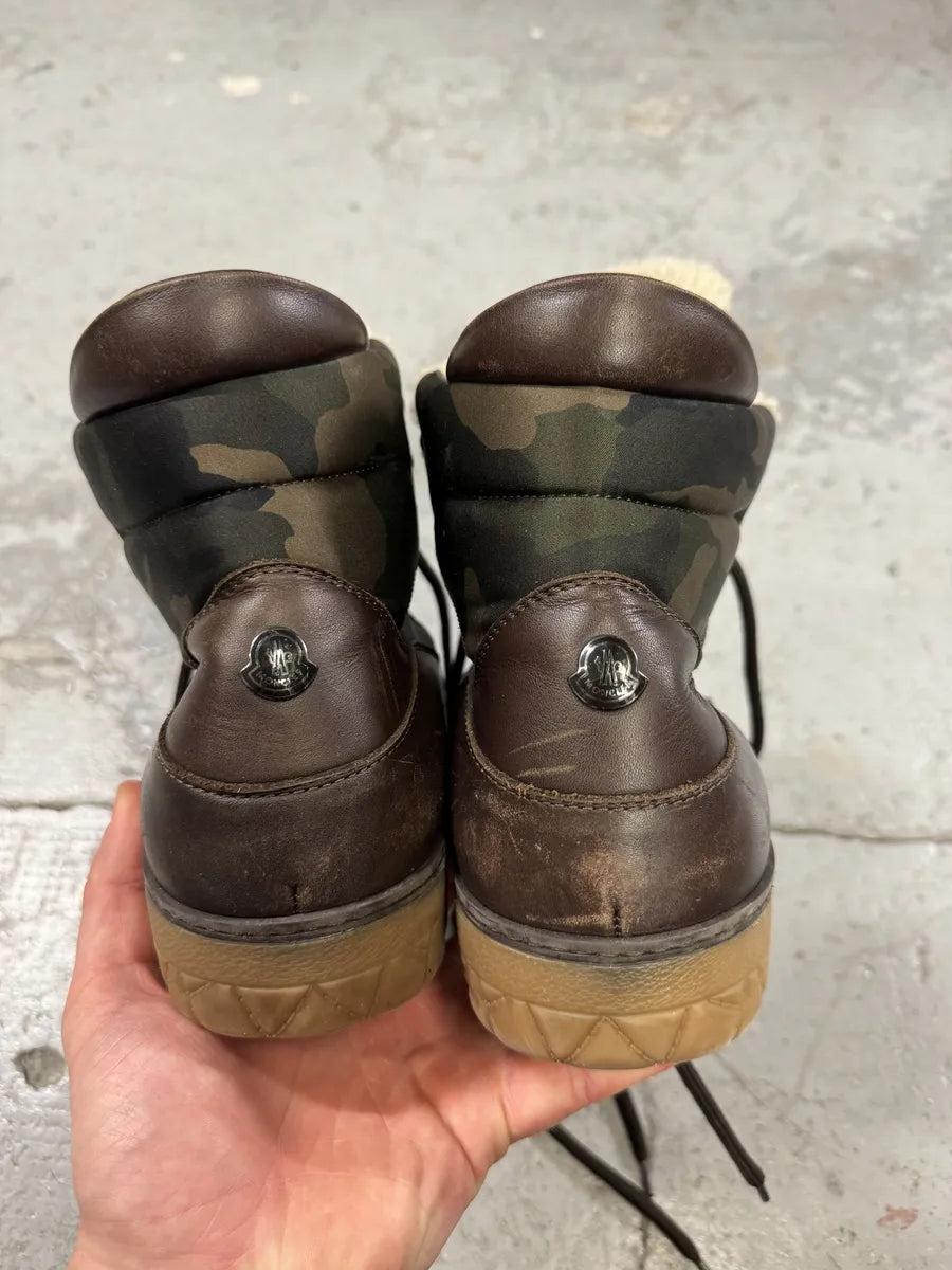 Moncler Mountain Camo Fur Leather Boots (44eu/us10) mGHAztE 3