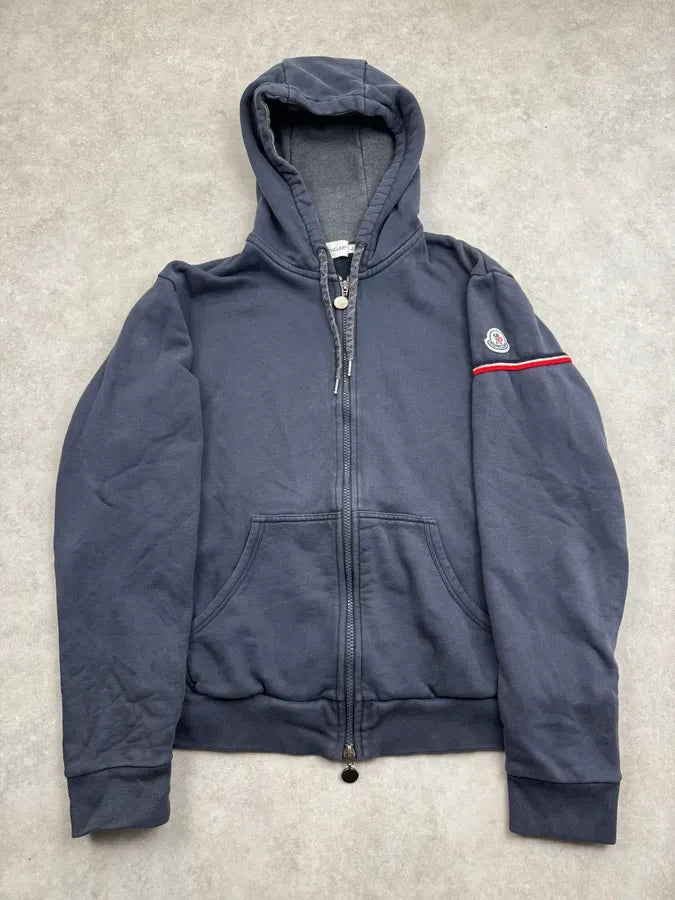 Moncler Navy Zip Up Hoodie lnawquV 0