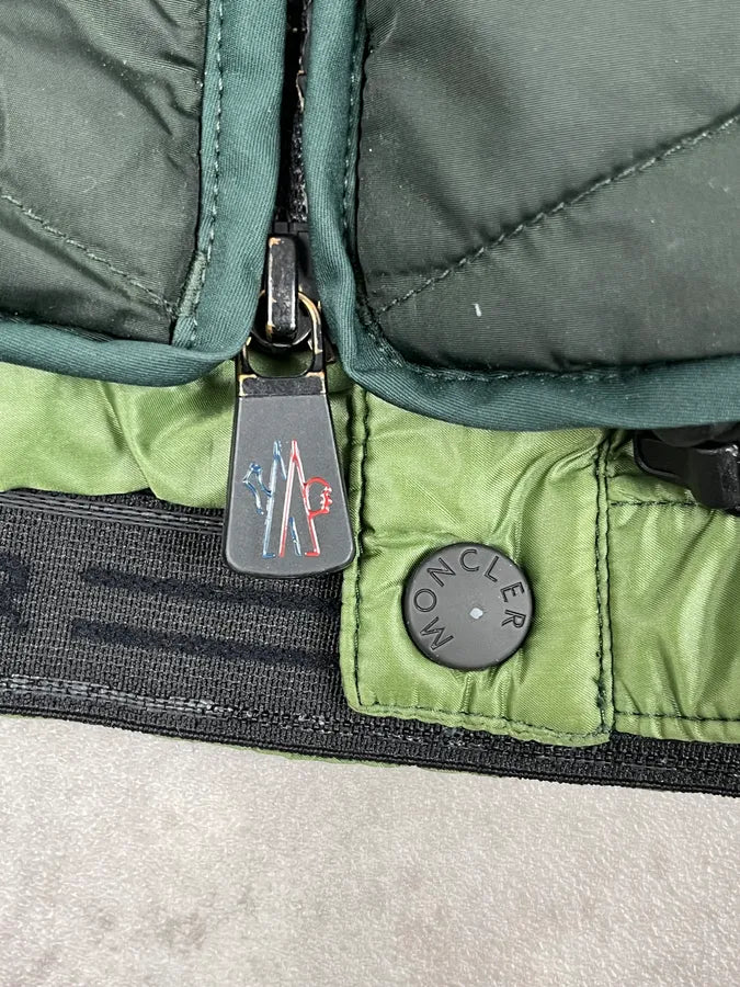 Moncler Olive Nylon Quilted Down Puffer Jacket eUwXPUS 8