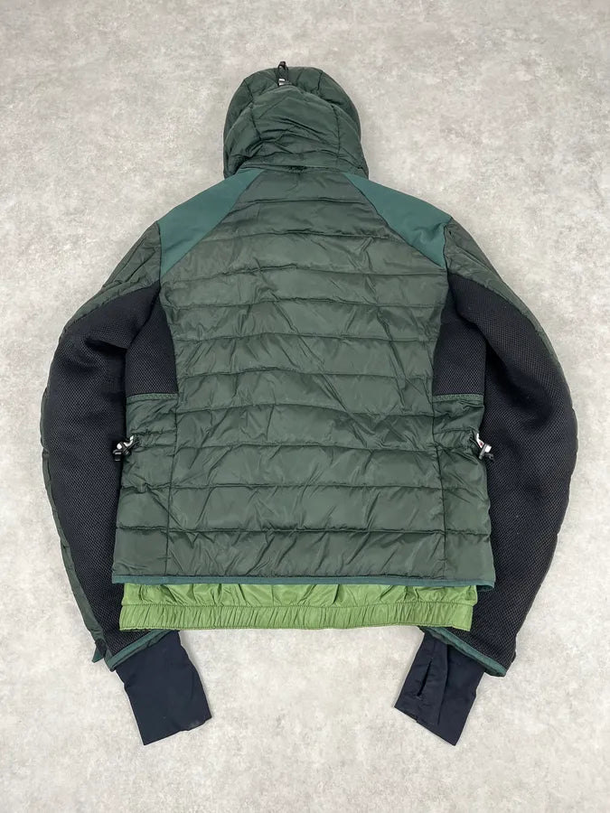 Moncler Olive Nylon Quilted Down Puffer Jacket eUwXPUS 4