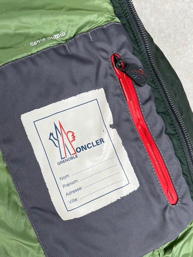 Moncler Olive Nylon Quilted Down Puffer Jacket eUwXPUS 9
