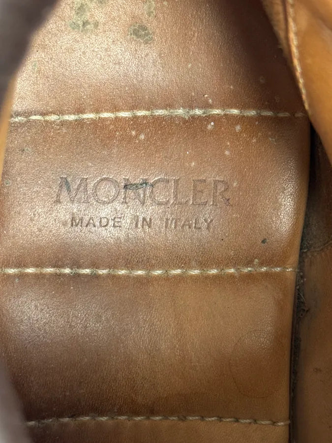 Moncler Beige Python Skin Hiking Boots skLIRls 9