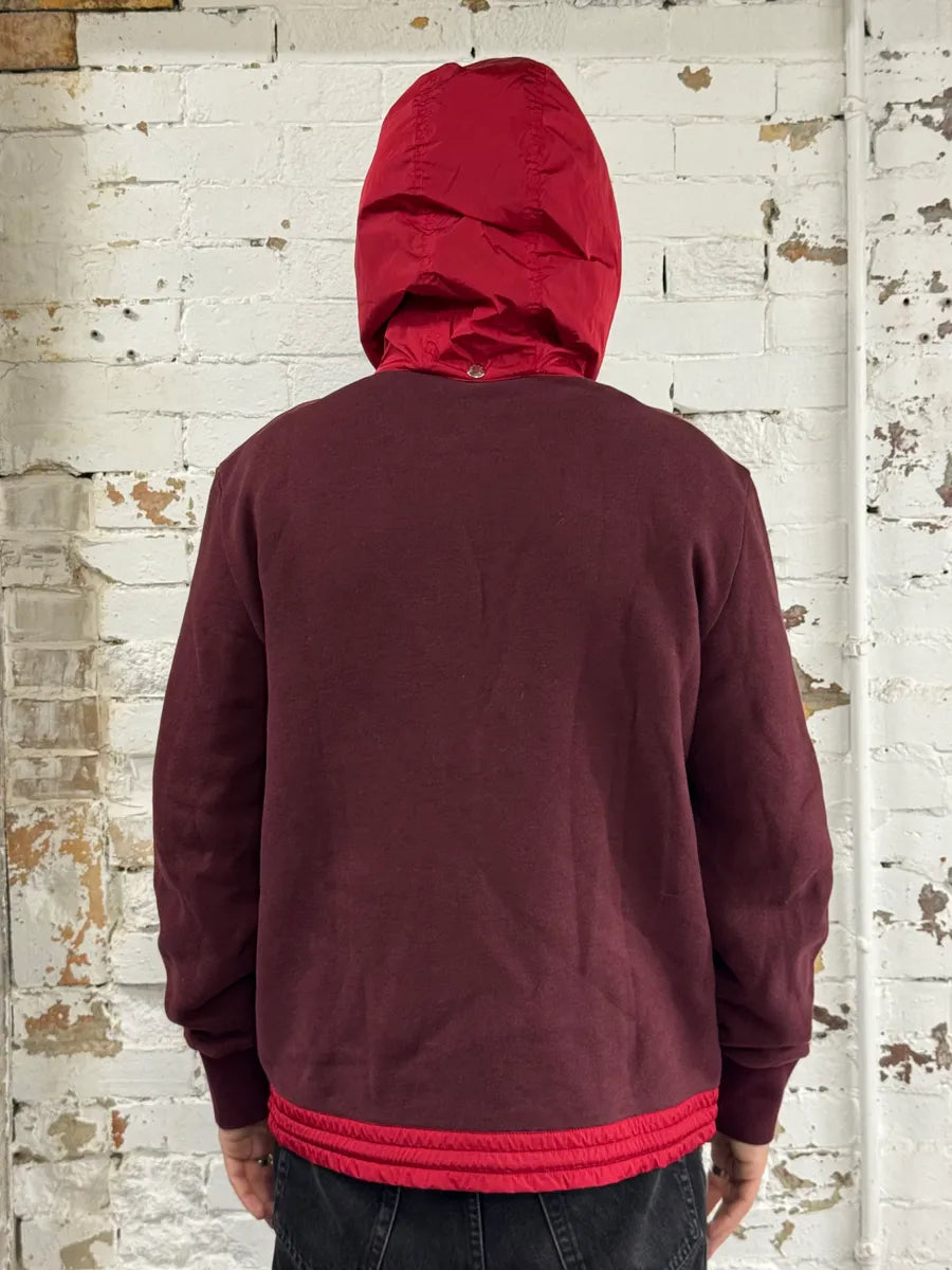 Moncler Red Hybrid Detachable Hood Jacket EBJjPgy 2