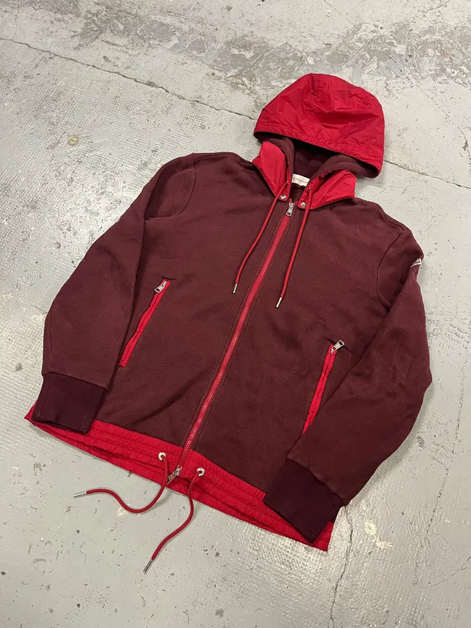 Moncler Red Hybrid Detachable Hood Jacket EBJjPgy 4