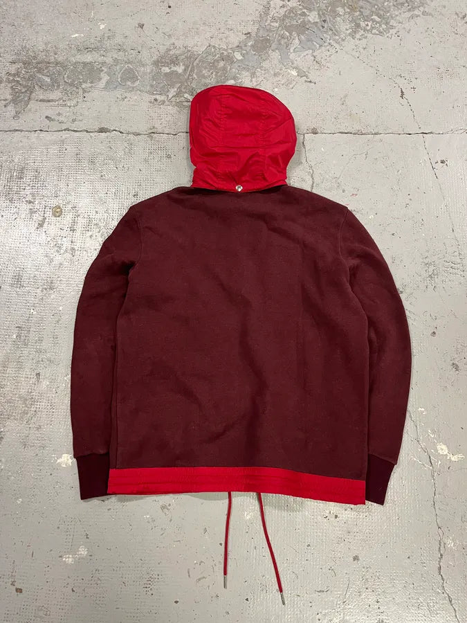 Moncler Red Hybrid Detachable Hood Jacket EBJjPgy 7