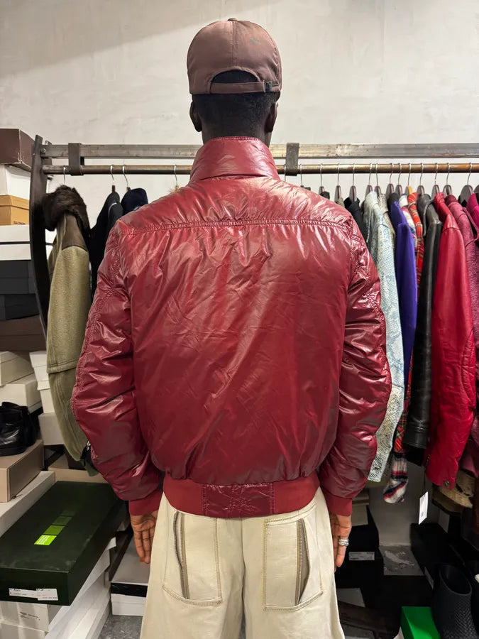 Moncler Red Technical Puffer Jacket NgGOQSS 3