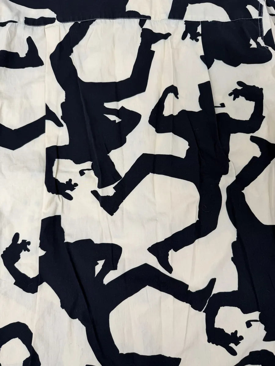 Moschino Beige & Black Crazy Monster Shirt MibilaH 7