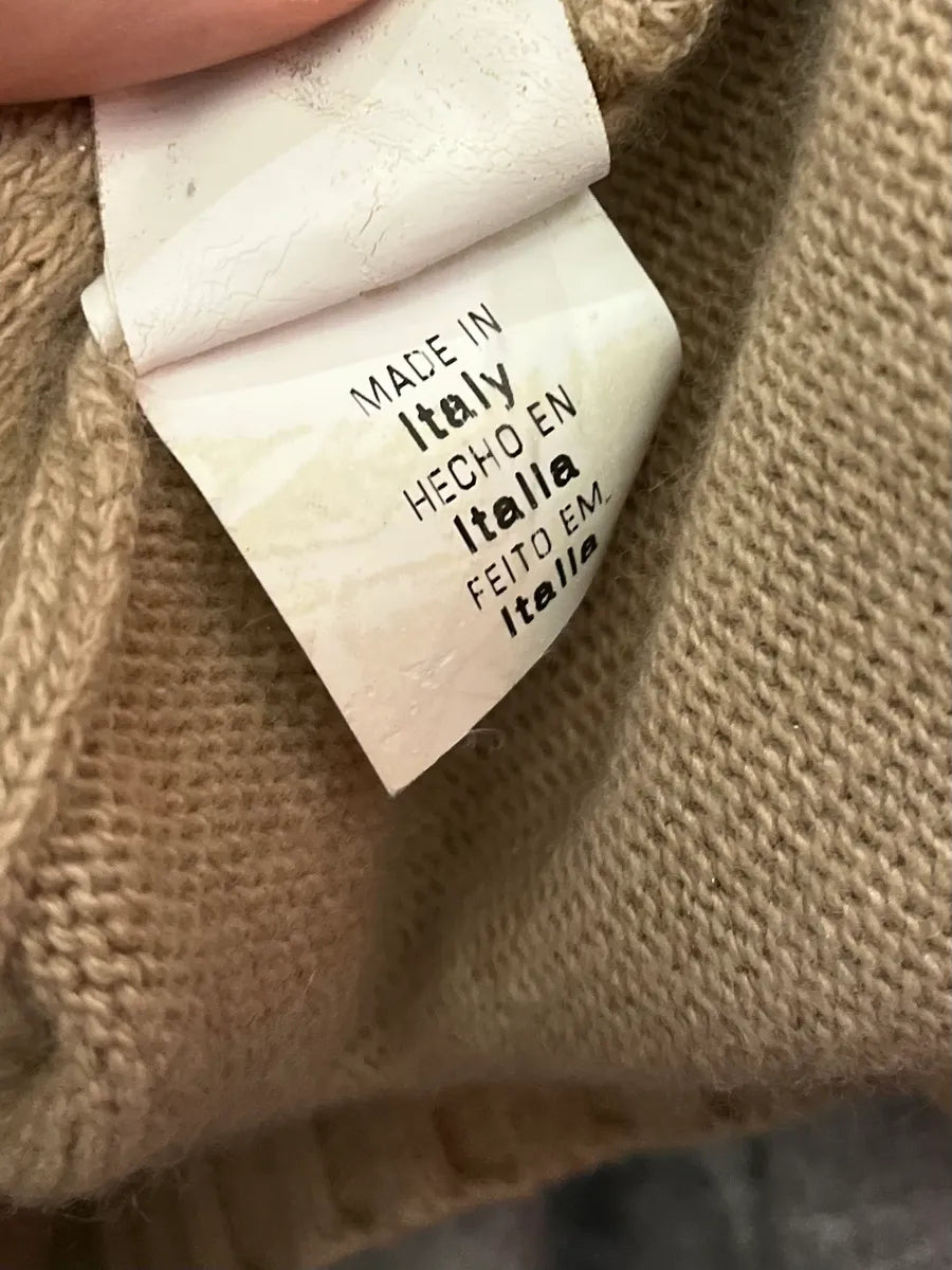 Moschino Beige Crosses Turtleneck Sweater GgkeVZZ 10