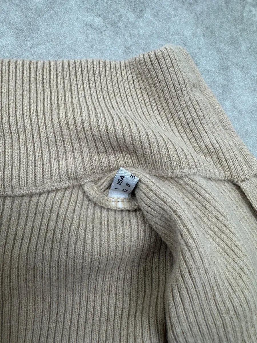 Moschino Beige Knit Button-Front Cardigan xMEoChz 4