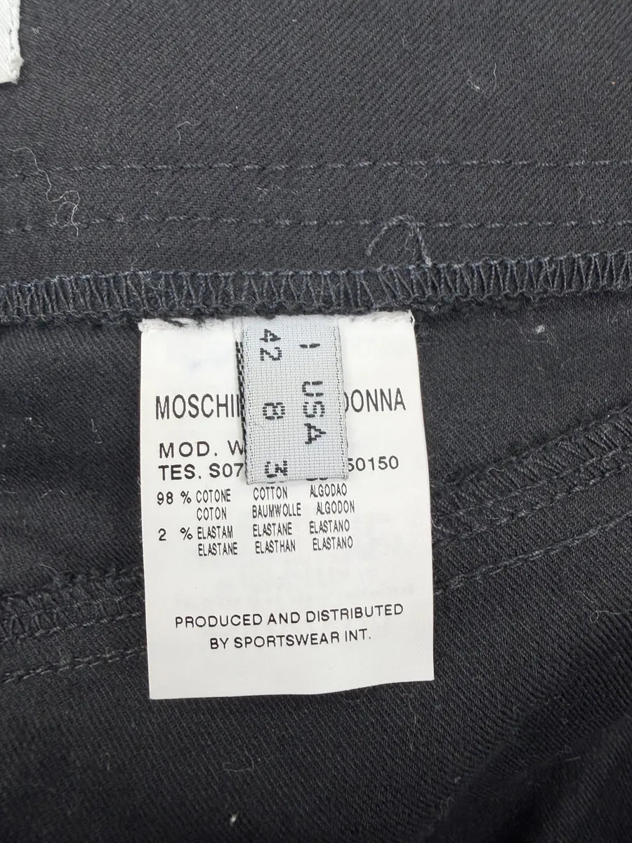 2010s Moschino Black Utility Skirt iOPioHD 10