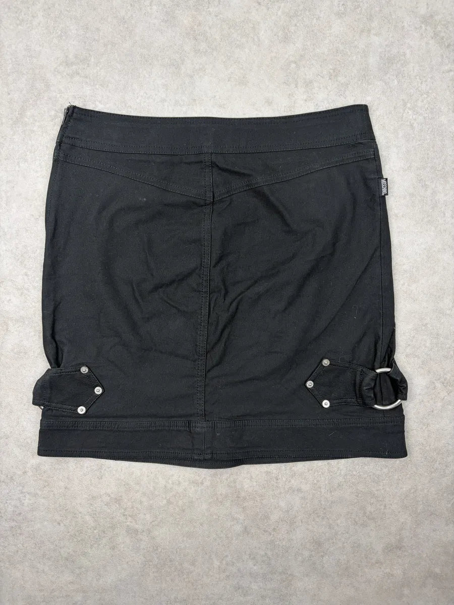 2010s Moschino Black Utility Skirt iOPioHD 7