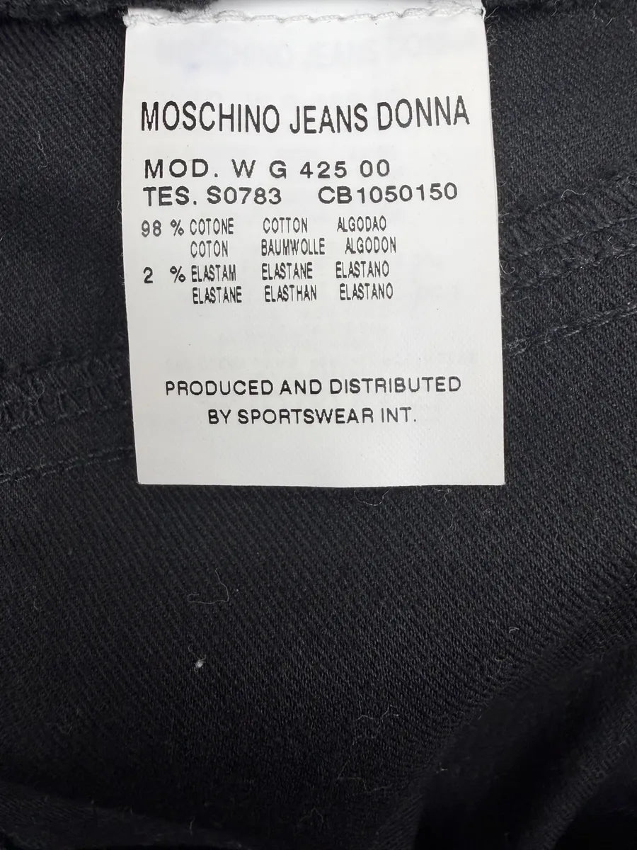 2010s Moschino Black Utility Skirt iOPioHD 9