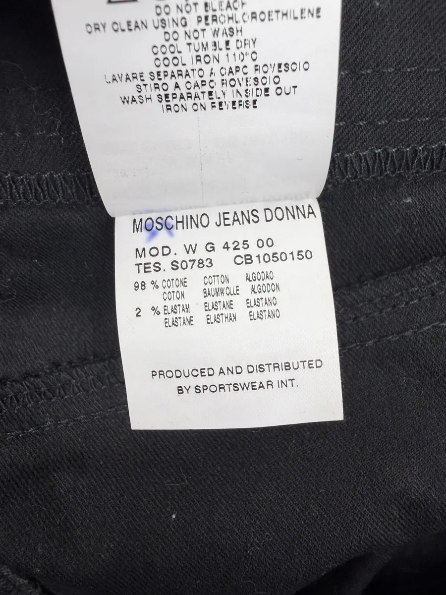 2010s Moschino Black Utility Skirt iOPioHD 11
