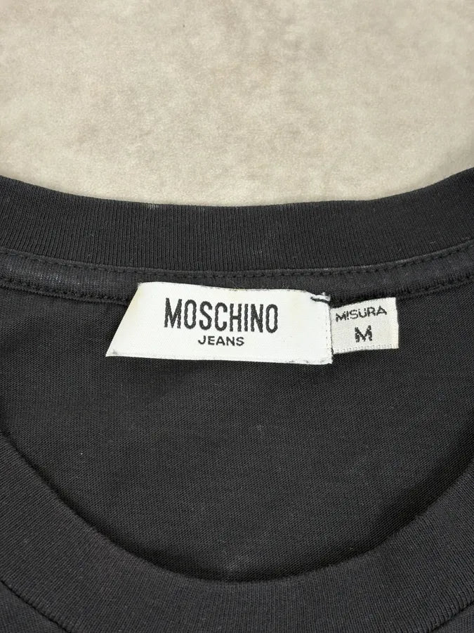 Moschino Black Drum Kit Longsleeve T-Shirt zyQruUy 8