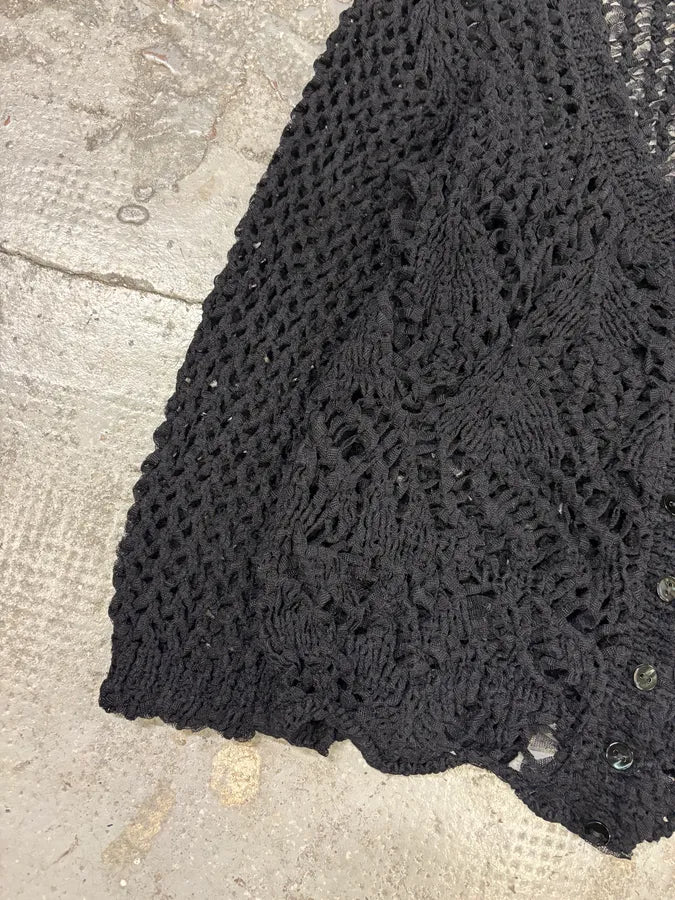 Moschino Black Wool Buttoned Cardigan DdrPByl 4