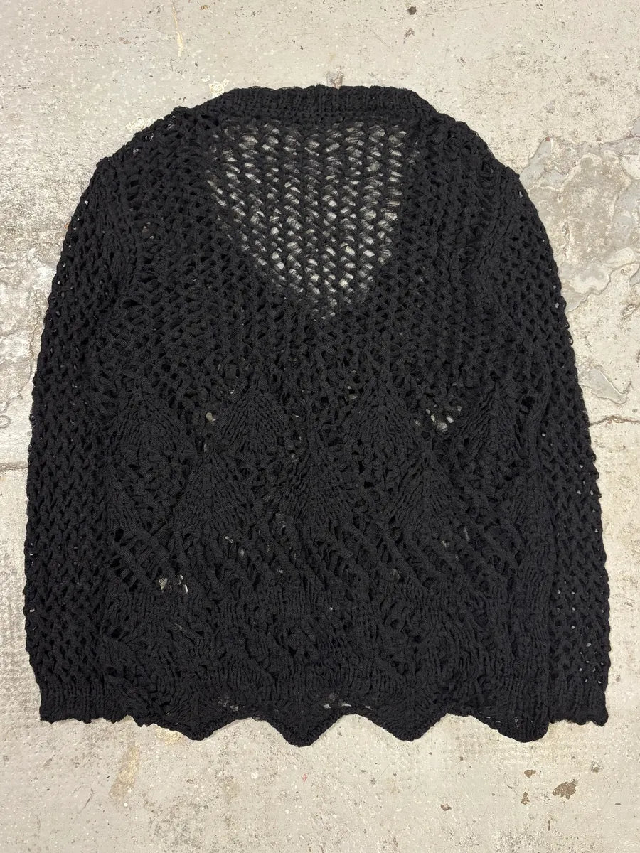 Moschino Black Wool Buttoned Cardigan DdrPByl 3