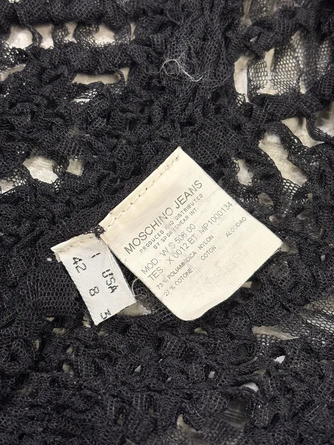 Moschino Black Wool Buttoned Cardigan DdrPByl 6