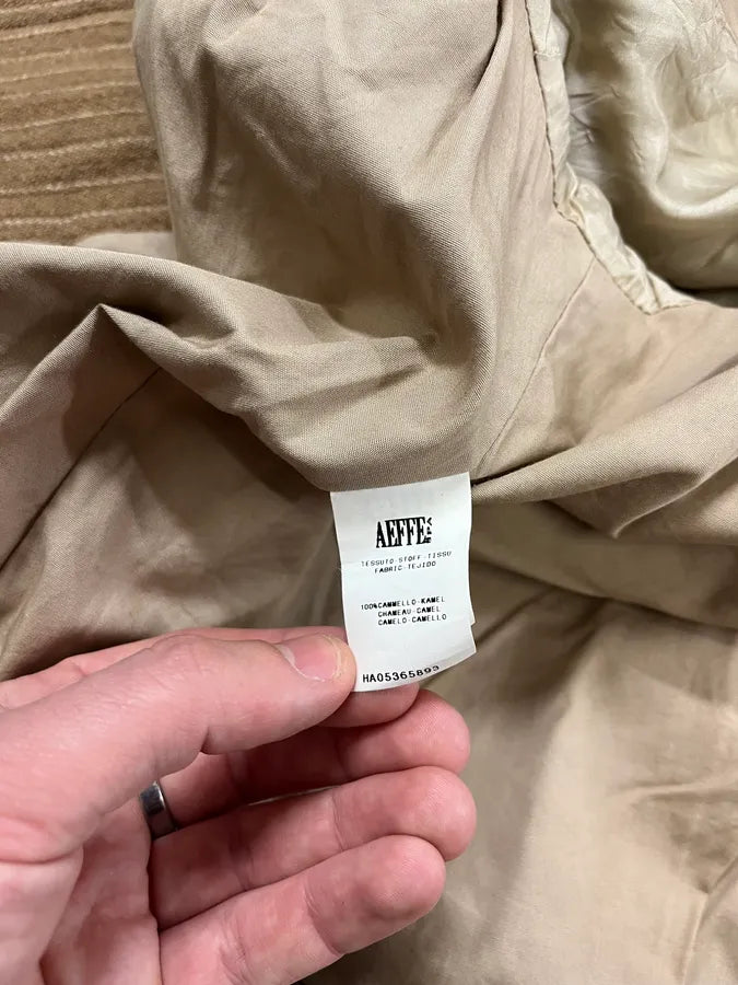 Moschino Camel Wool Stripes Brown Jacket aCycefb 10