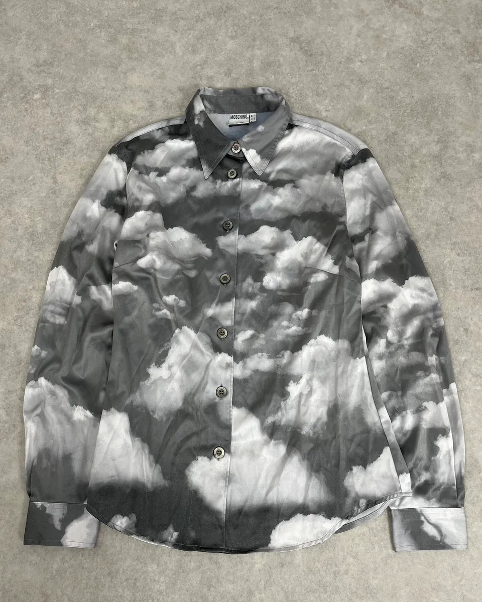 Moschino Cloud Grey Shirt iYGDUPX 0