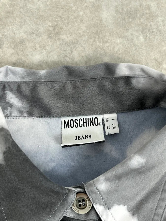 Moschino Cloud Grey Shirt iYGDUPX 10
