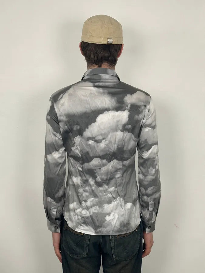 Moschino Cloud Grey Shirt iYGDUPX 2