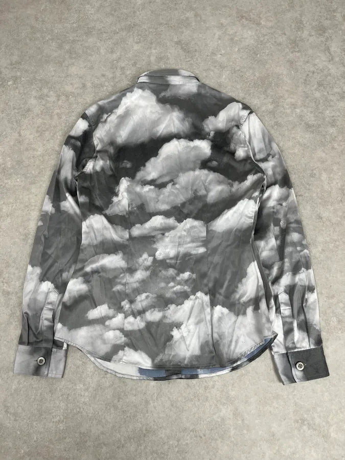 Moschino Cloud Grey Shirt iYGDUPX 4