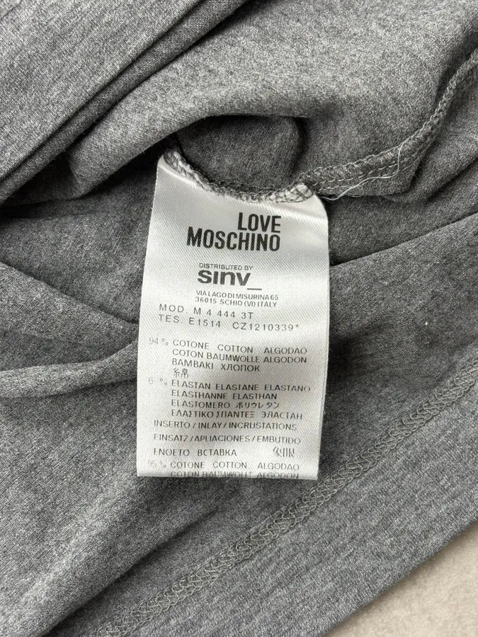 Moschino Grey Blazer Trompe L’Œil T-Shirt hLBKdOd 7