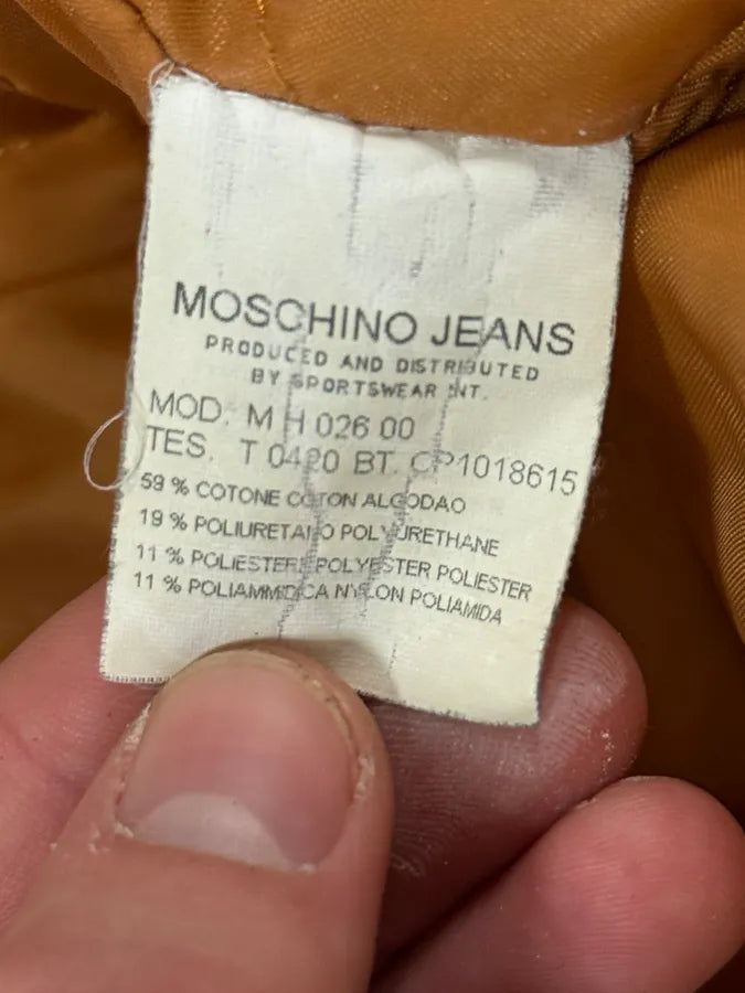 Moschino Light Brown Camel Jacket UGUhrsX 9