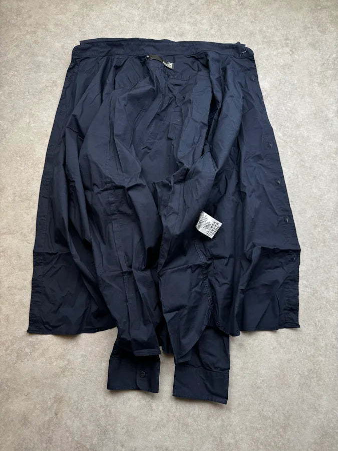 Moschino Navy Smoke Cowboy Print Shirt bITzWMn 6