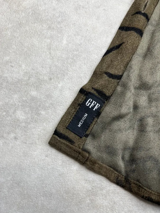 Moschino Tiger Dark Green Savage Shirt ovPUqlK 8