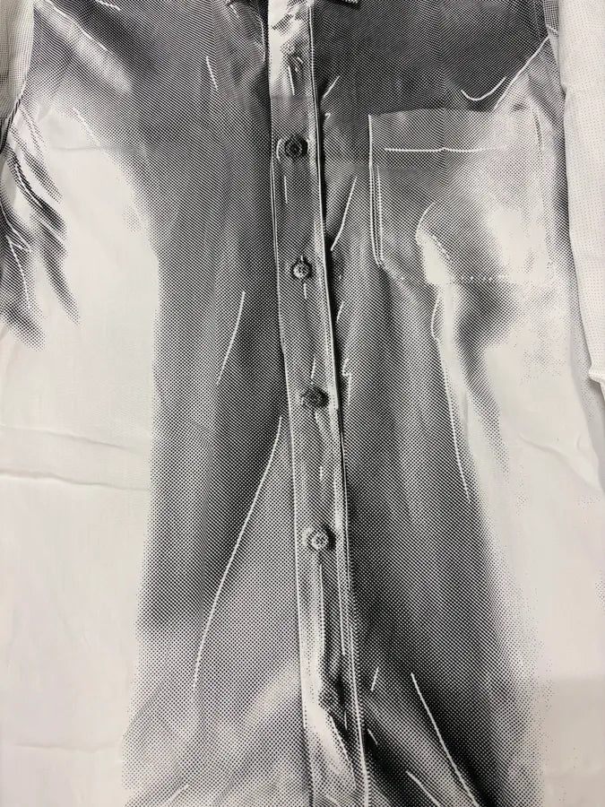 Moschino Trompe L’Oeil Print White Shirt WwHIMKK 7