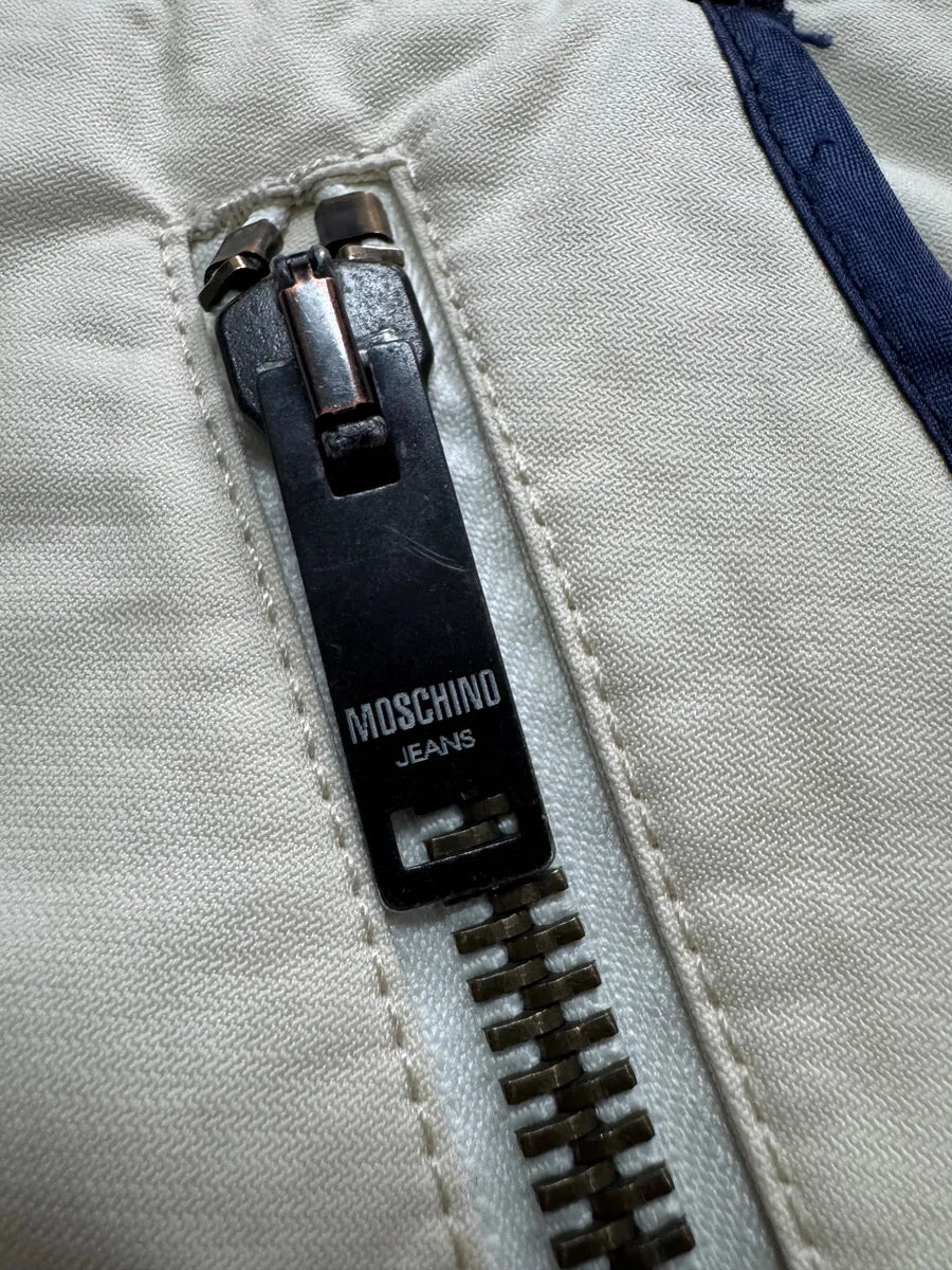Moschino Utility Snow White Worker Bomber Jacket (L) 6