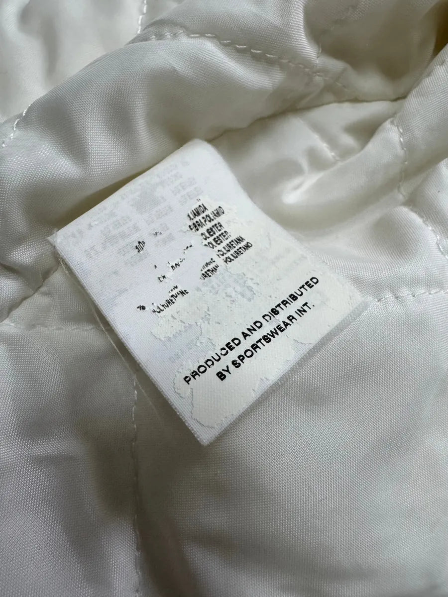 Moschino Utility Snow White Worker Bomber Jacket (L) 8