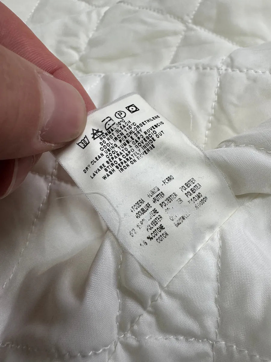Moschino Utility Snow White Worker Bomber Jacket (L) 9