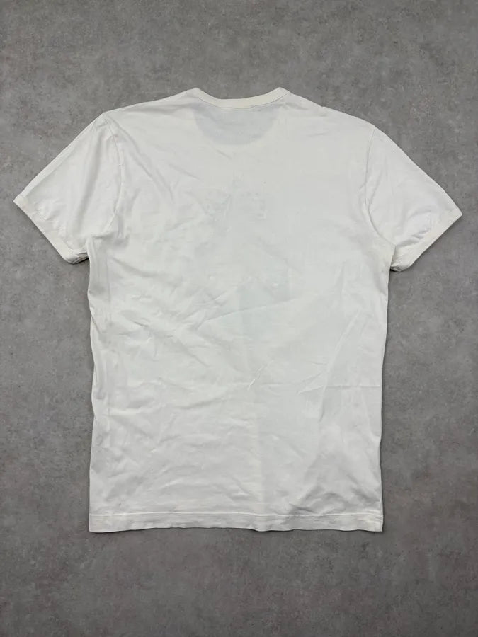 Moschino White Royal Medal T-Shirt YMvogKx 5