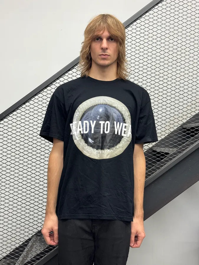 AW2018 Moschino H&M Black Ready to Wear T-Shirt FVqPneL 1