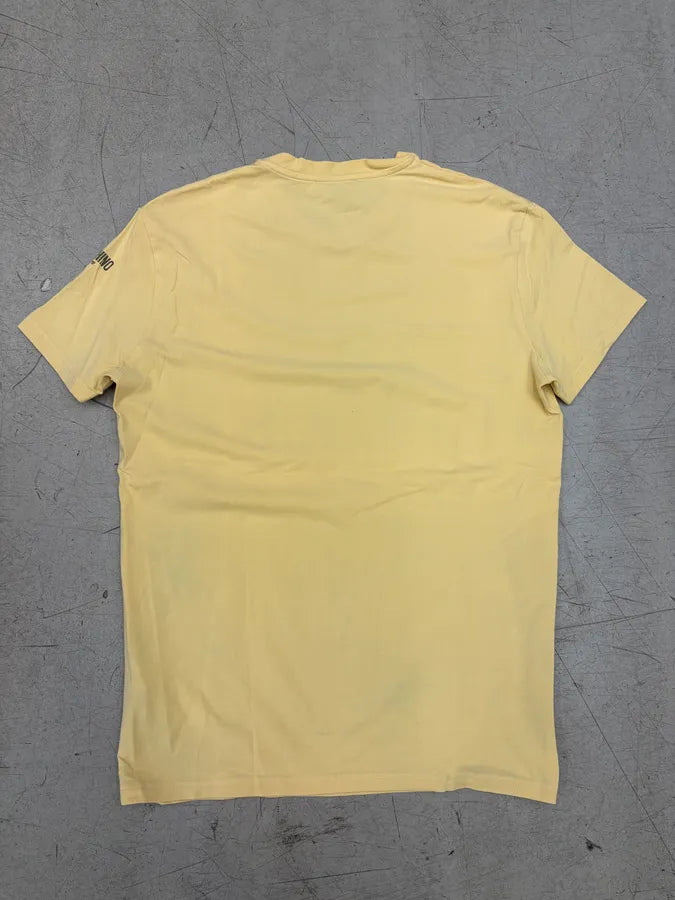 Moschino Yellow Camel I Need A Drink T-Shirt ajbLEii 5