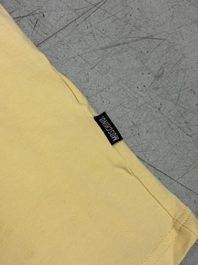 Moschino Yellow Camel I Need A Drink T-Shirt ajbLEii 7