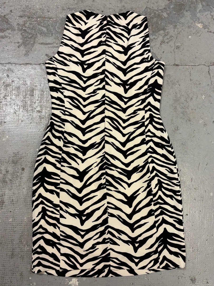 Moschino Zebra Balck & White Dress sSTtKku 3